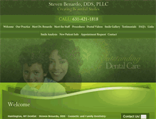 Tablet Screenshot of huntingtonfamilydentist.com